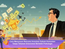 Cara Menyusun Rencana Investasi Saham Konsisten Tanpa Tekanan Emosional Berlebih Psikologis