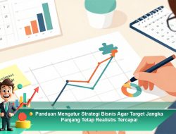 Panduan Mengatur Strategi Bisnis Agar Target Jangka Panjang Tetap Realistis Tercapai