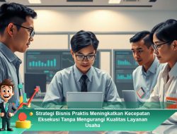 Strategi Bisnis Praktis Meningkatkan Kecepatan Eksekusi Tanpa Mengurangi Kualitas Layanan Usaha