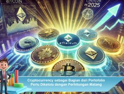 Cryptocurrency sebagai Bagian dari Portofolio Perlu Dikelola dengan Perhitungan Matang