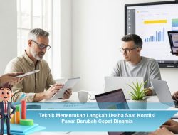 Teknik Menentukan Langkah Usaha Saat Kondisi Pasar Berubah Cepat Dinamis